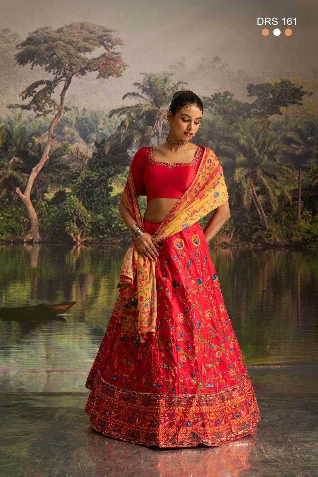 Zari Silk Zari Work Lehenga - MYLUXURY LANE ENTERPRISE